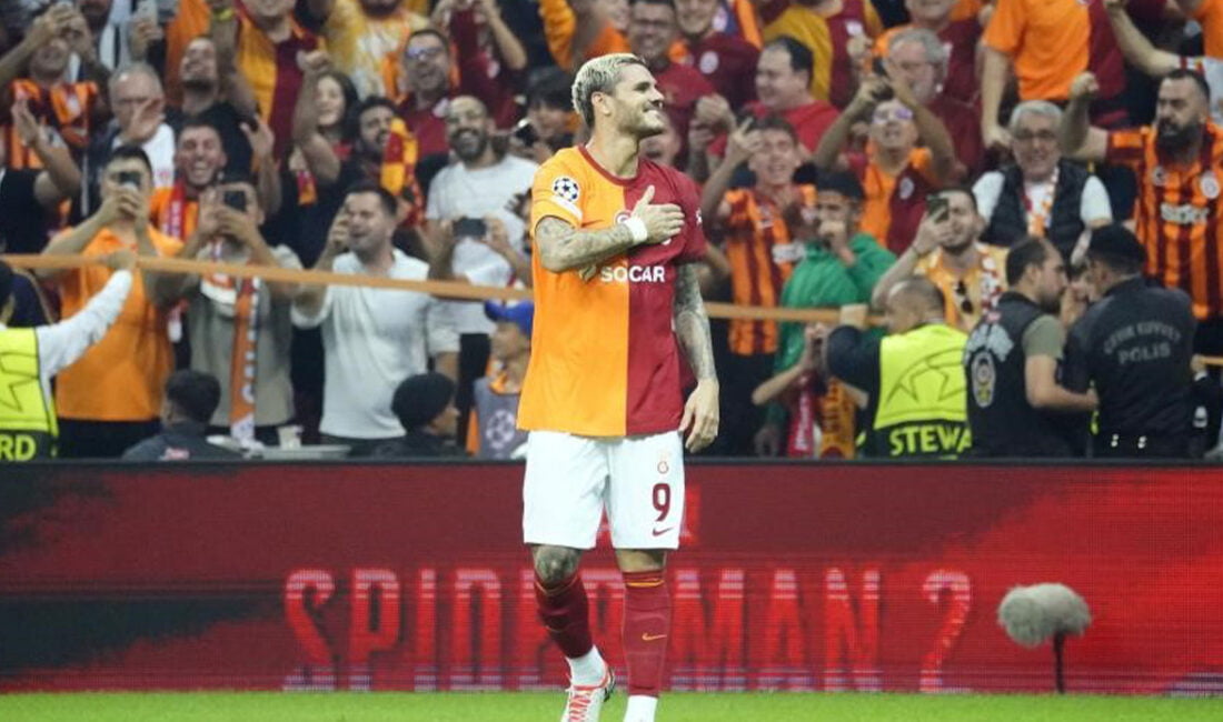 Galatasaray’ın Arjantinli golcüsü Mauro Icardi, Bayern Münih maçının ardından sosyal