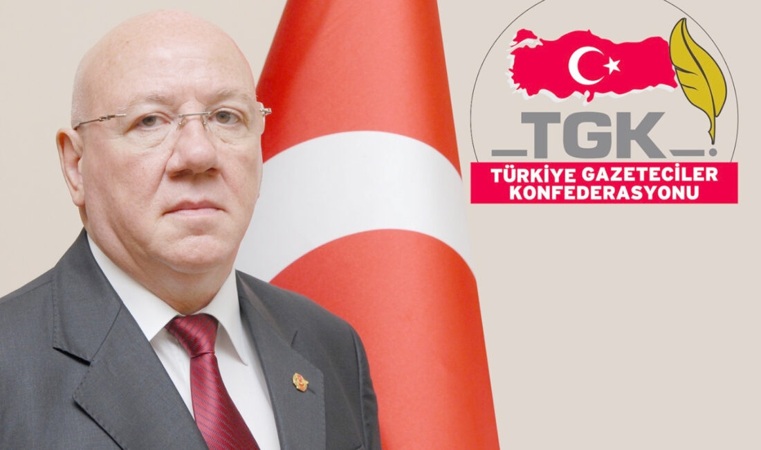 Türkiye Gazeteciler Konfederasyonu Genel Başkanı Nuri Kolaylı, yazılı bir açıklama