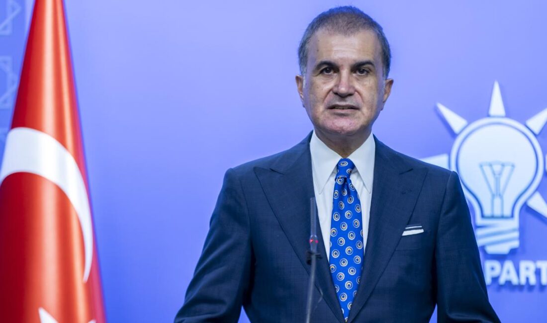 AK Parti Genel Başkan Yardımcısı ve Parti Sözcüsü Ömer Çelik,