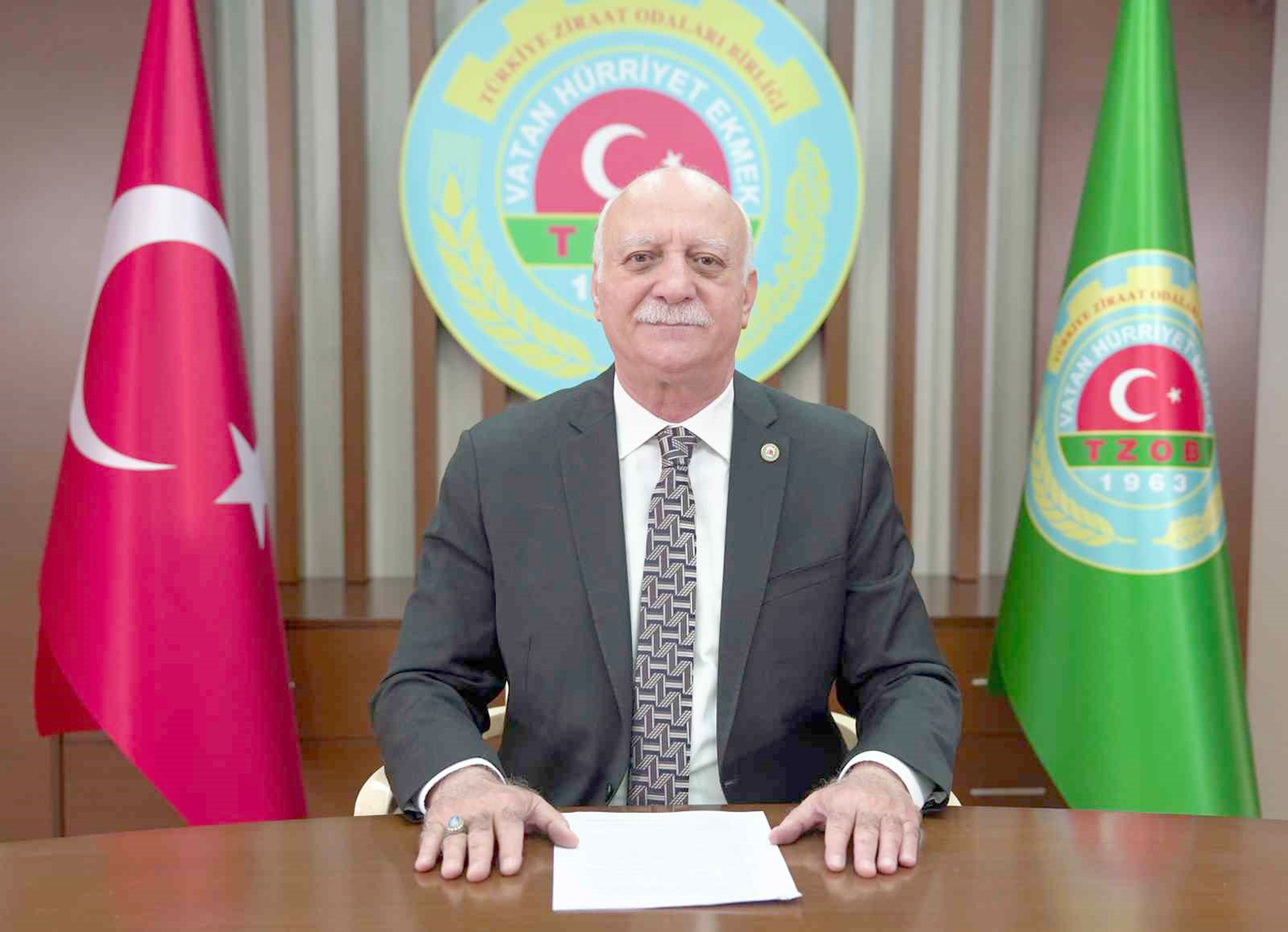 Türkiye Ziraat Odaları Birliği (TZOB) Genel Başkanı Şemsi Bayraktar, “Açlığı