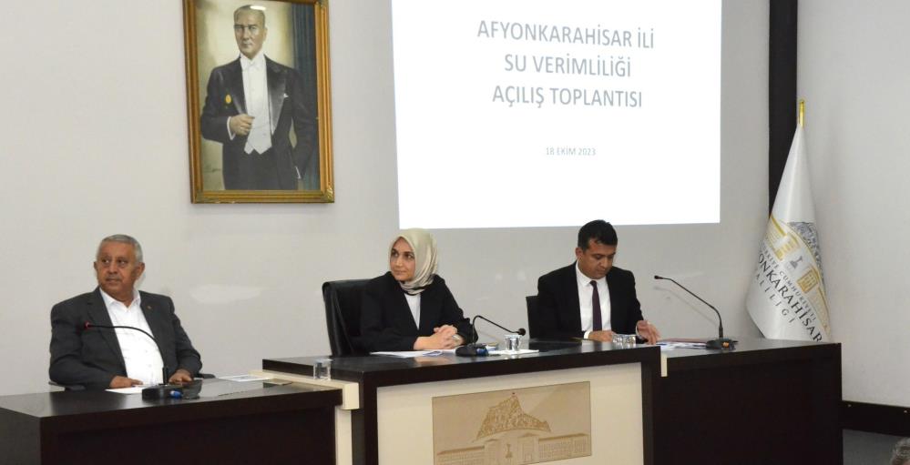 Afyonkarahisar geneli bireysel, tarımsal ve endüstriyel su kullanımı ile ilgili