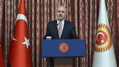TBMM Başkanı Numan Kurtulmuş, İsrail’in Gazze’deki hastane saldırısına ilişkin, “İsrail’in