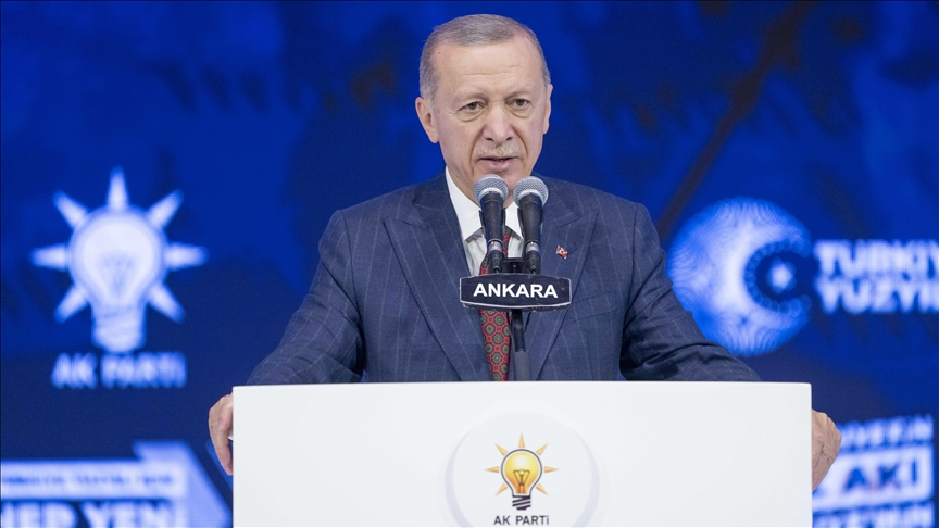 Cumhurbaşkanı Recep Tayyip Erdoğan, 4. Olağanüstü Büyük Kongre’de 1399 geçerli