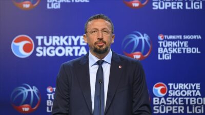 Türkiye Basketbol Federasyonu Başkanı Hidayet Türkoğlu, A Milli Basketbol Takımı’nın