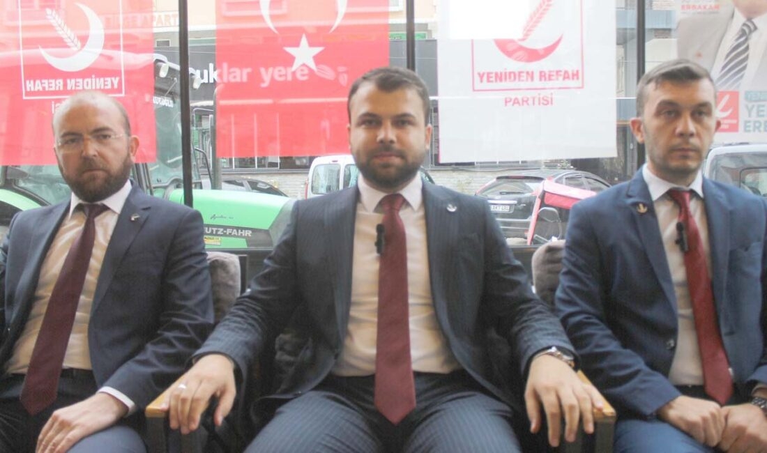   Yeniden Refah Partisi Genel Başkan Yardımcısı Muhammed Fatih Müjdeci