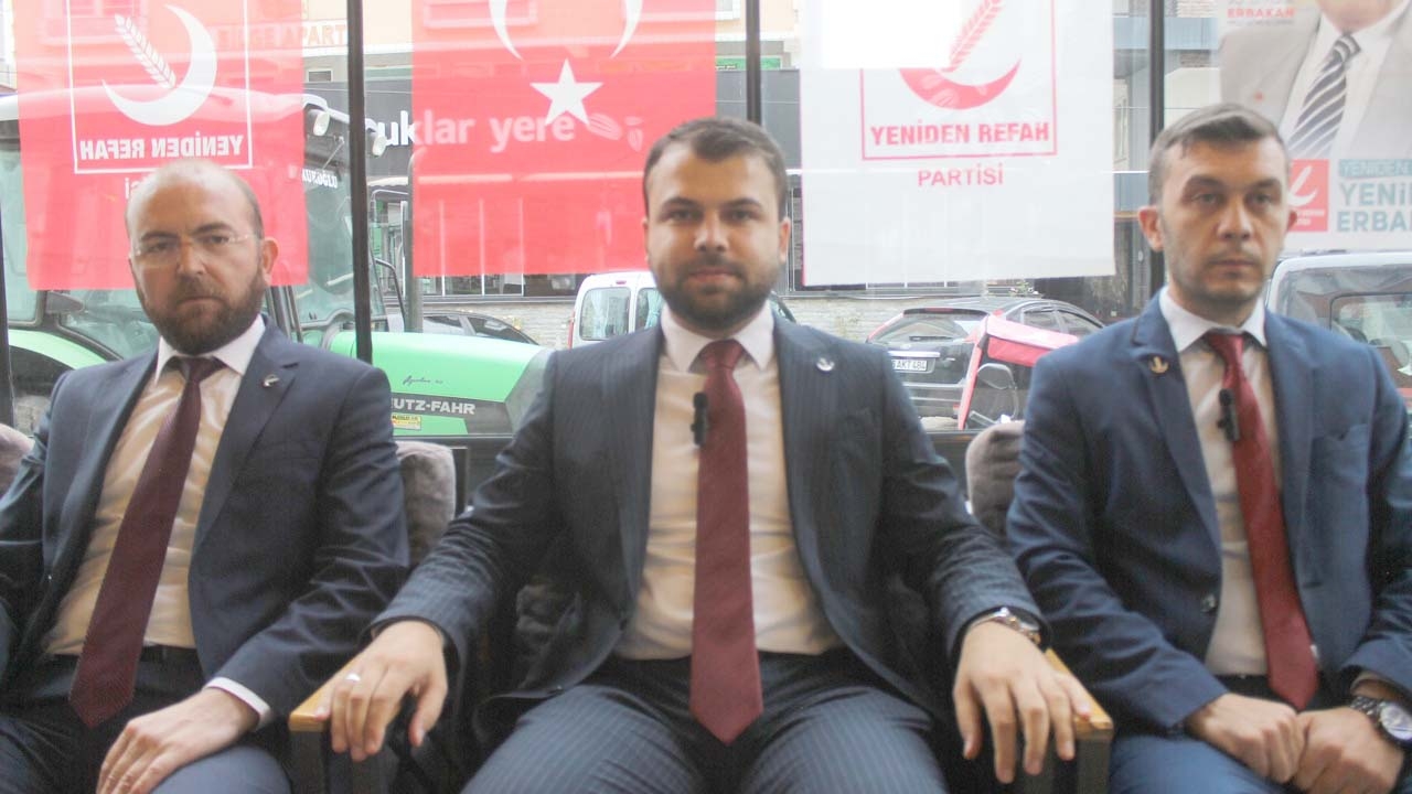   Yeniden Refah Partisi Genel Başkan Yardımcısı Muhammed Fatih Müjdeci