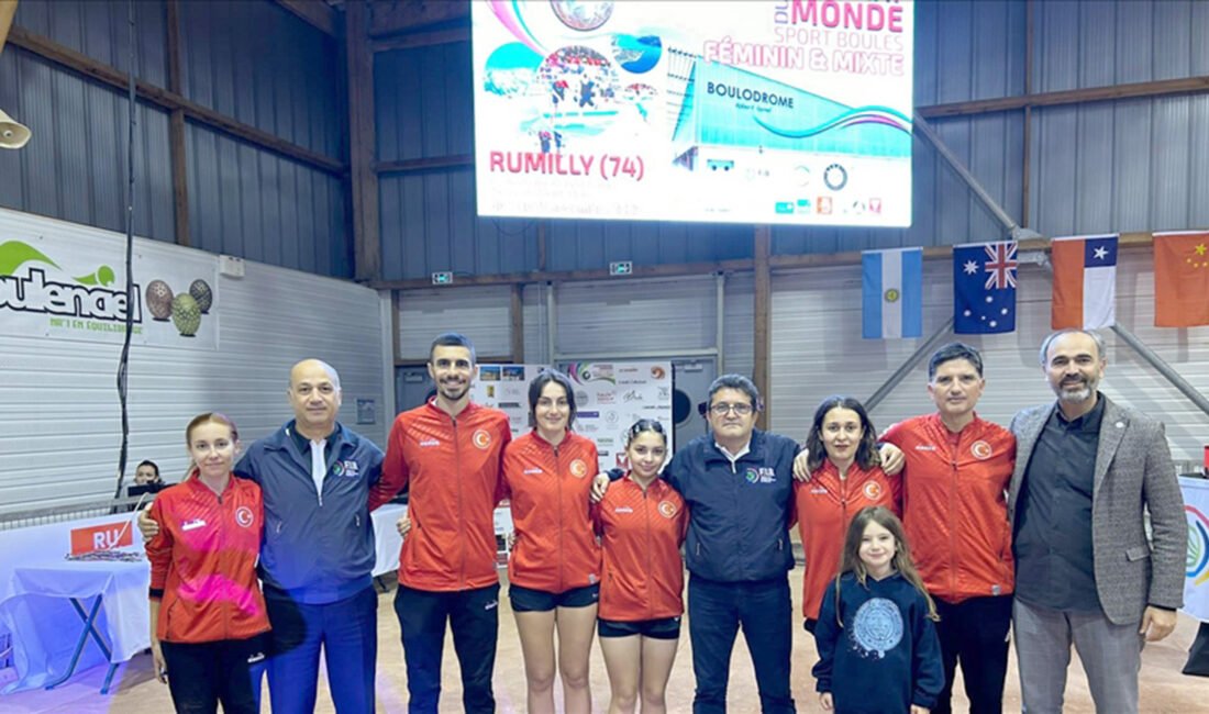   Milli sporcu İnci Ece Öztürk, Fransa’da düzenlenen Dünya Bocce