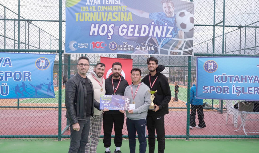 Kütahya Belediyesi tarafından düzenlenen Ayak Tenisi Turnuvası, Yedigöller 100. Yıl