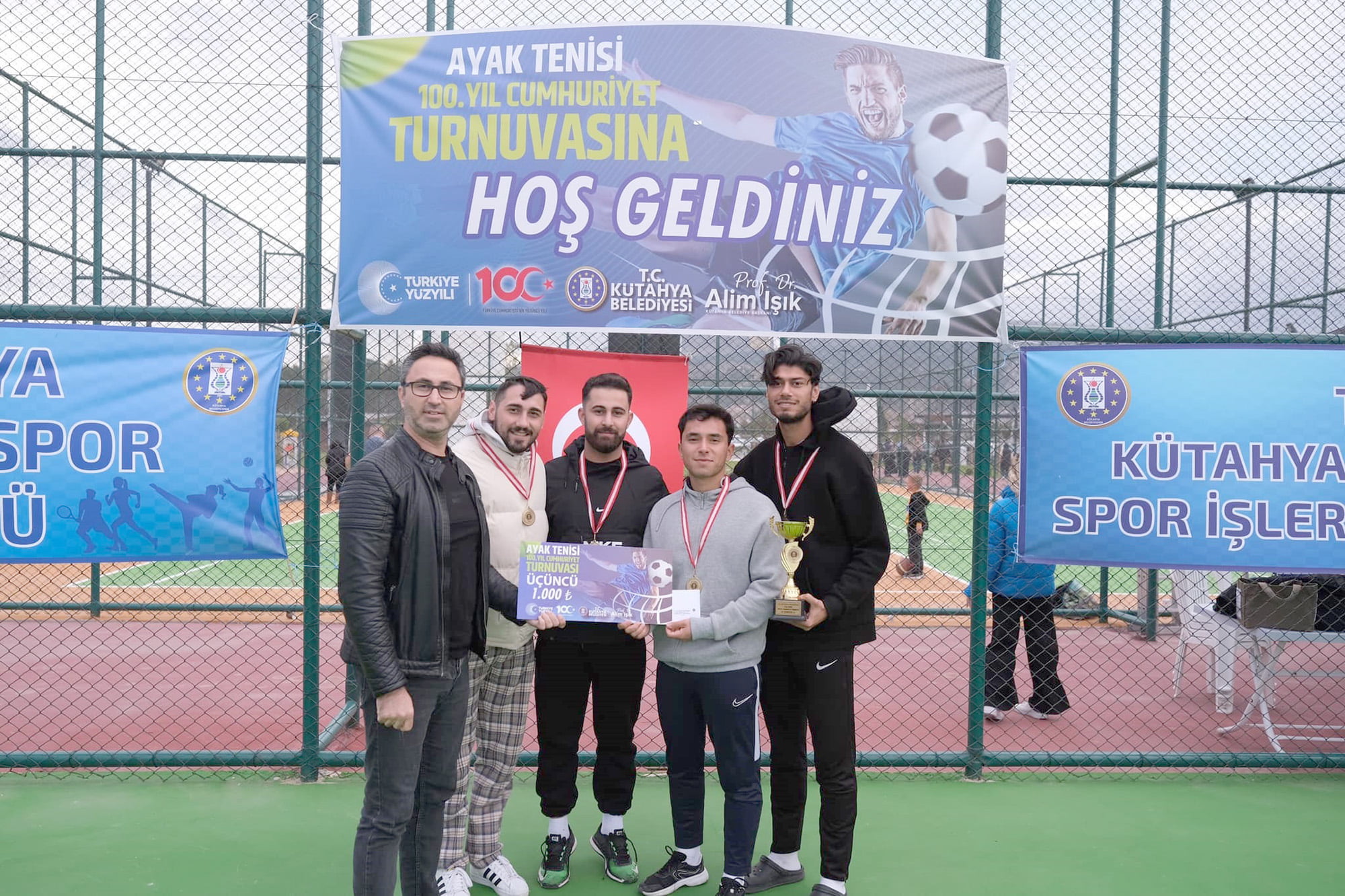 Kütahya Belediyesi tarafından düzenlenen Ayak Tenisi Turnuvası, Yedigöller 100. Yıl