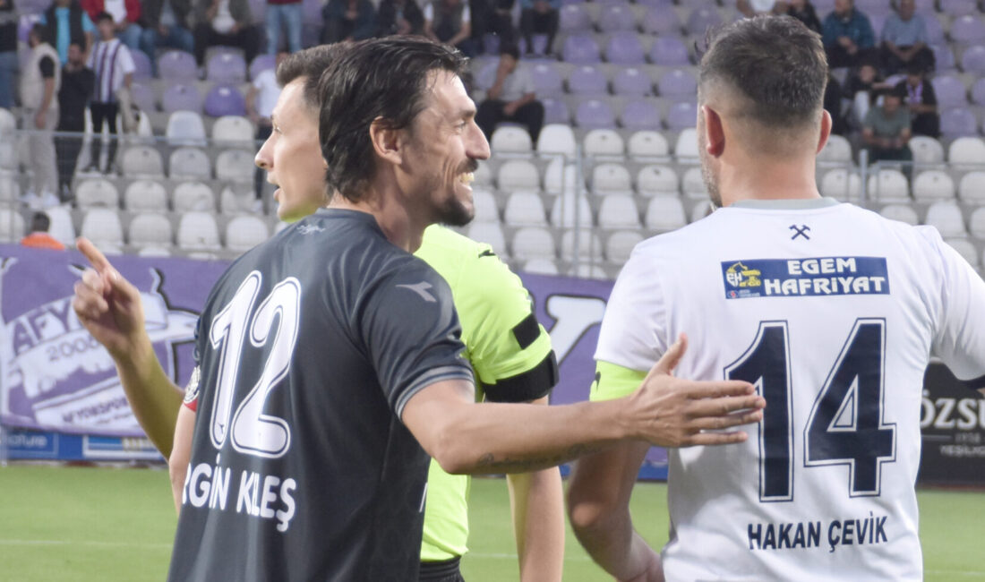 HES İlaç Afyonspor’un tecrübeli oyuncularından kaptan Ergin Keleş, Cumartesi günü