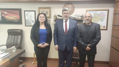   Megabirlik Genel Müdürü Selcen Dilek Çöygün ve Kanal 3