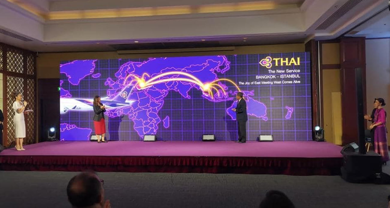 Güney Asya ülkesi Tayland’ın ulusal havayolu firması Thai Havayolları, 1