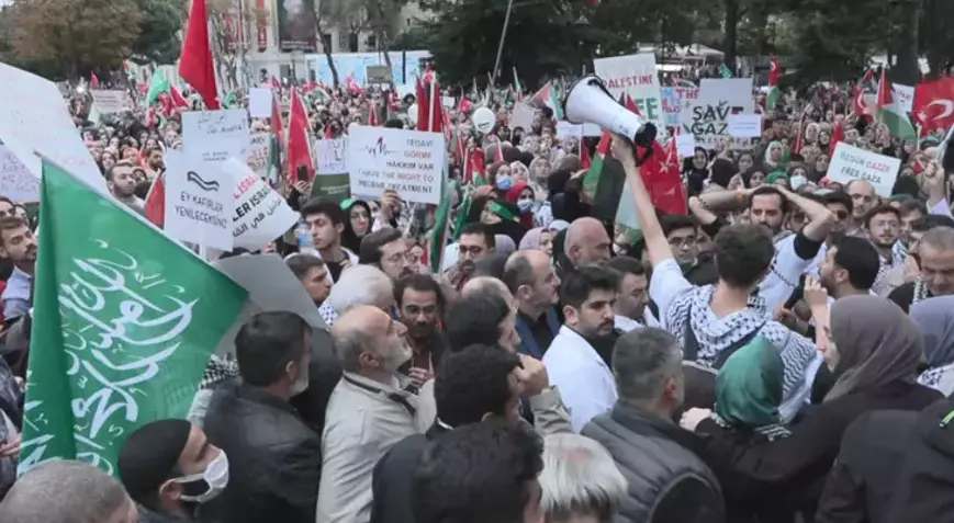   Koskoca sekiz milyarlık dünya kapitalist Batıya, İsrail’e teslim olmuş