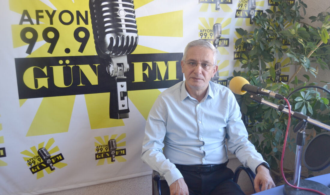 Gün FM’e konuk olan Afyonkarahisar Diyaliz Hastalarını Koruma Derneği Başkanı