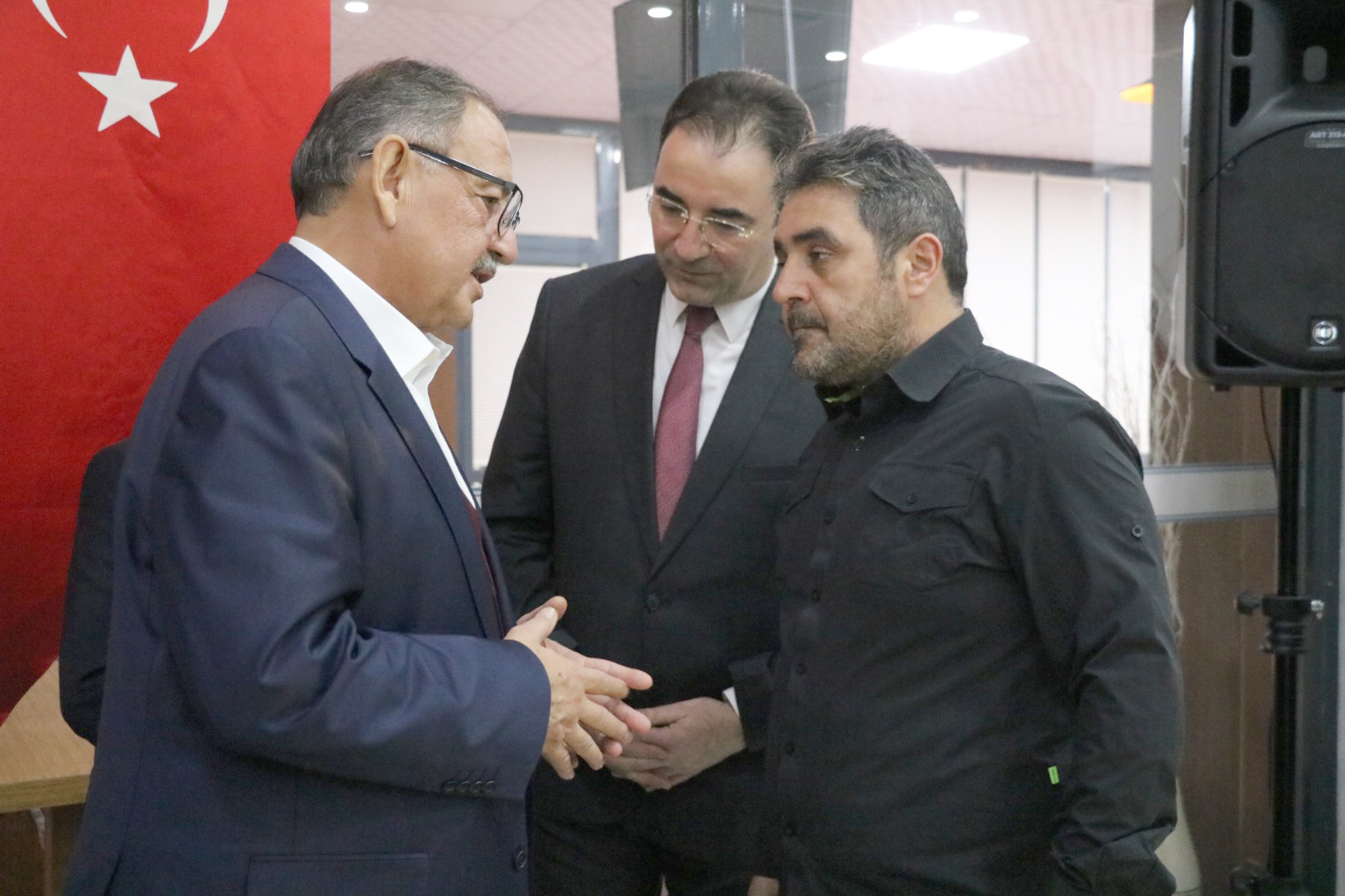 Afyonkarahisar Gazeteciler Cemiyeti heyeti, Çevre, Şehircilik ve İklim Değişikliği Bakanı