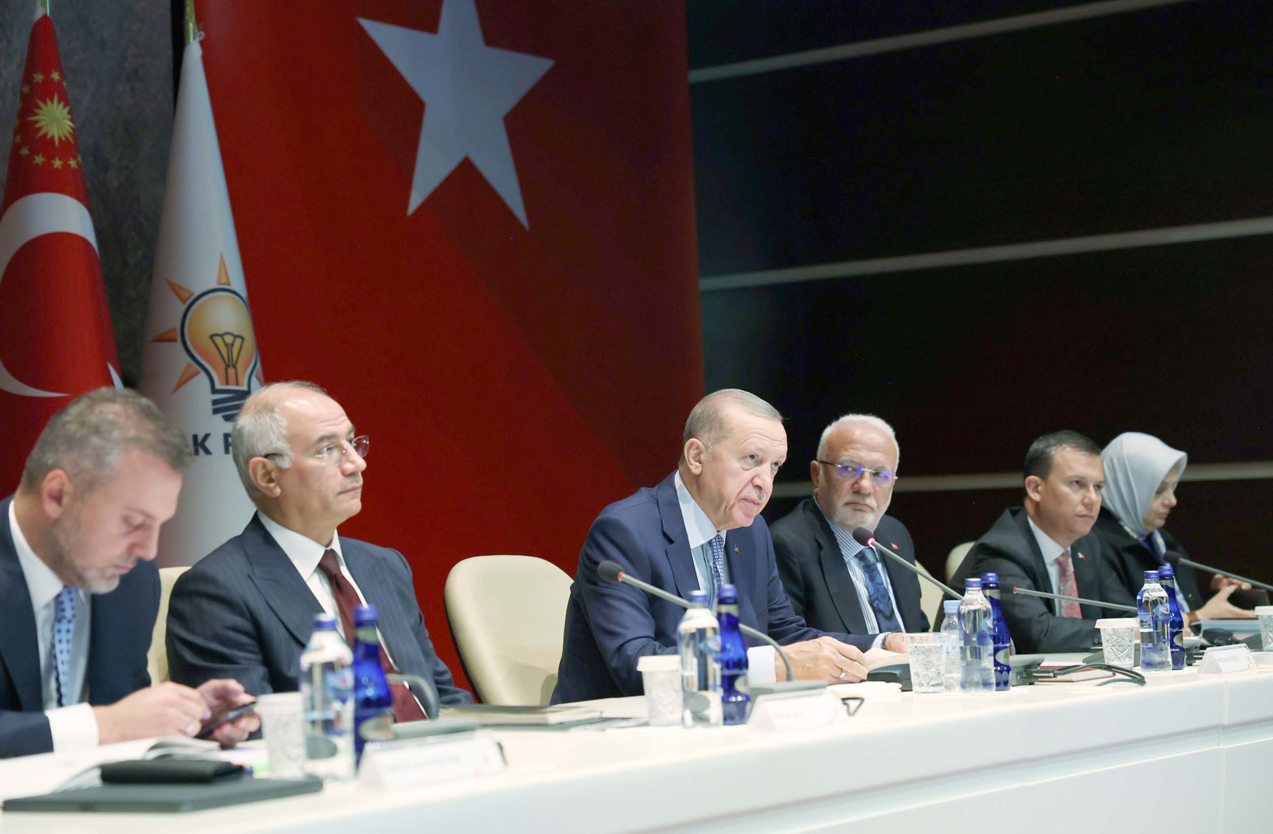 AK Parti Merkez Karar Yönetim Kurulu Toplantısı Cumhurbaşkanı ve AK