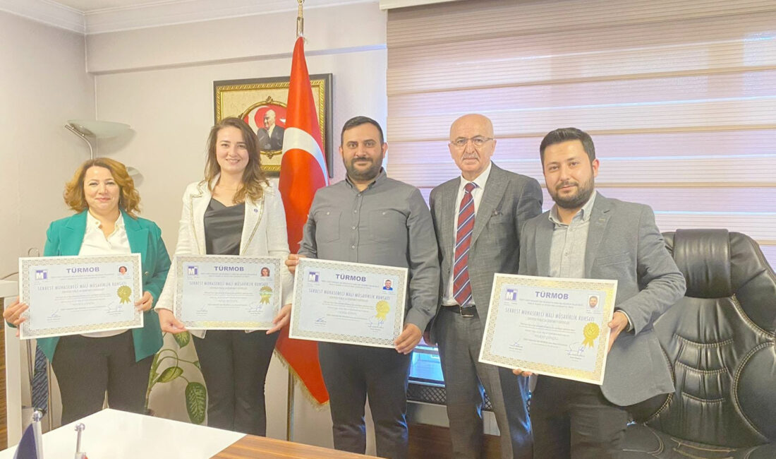 Afyonkarahisar Serbest Muhasebeci Mali Müşavirler Odasında (SMMM), Yeterlilik sınavında başarılı
