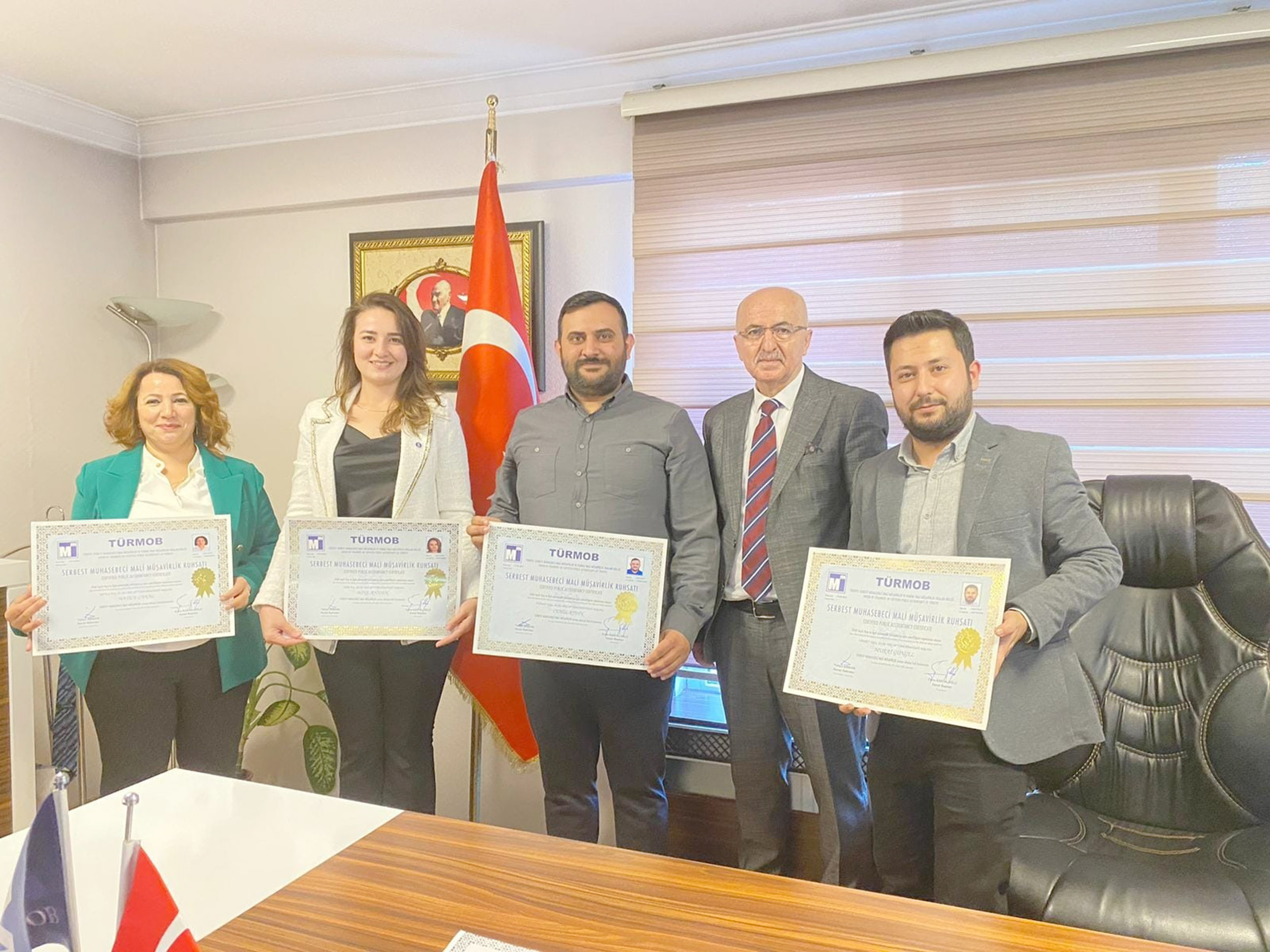 Afyonkarahisar Serbest Muhasebeci Mali Müşavirler Odasında (SMMM), Yeterlilik sınavında başarılı