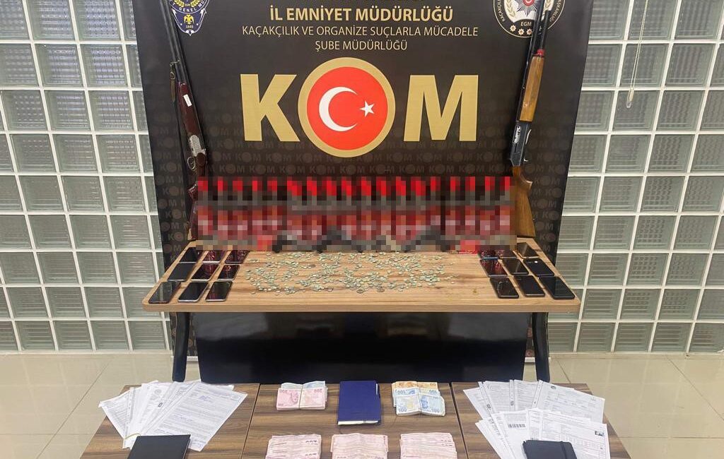 Manisa İl Emniyet Müdürlüğü Kaçakçılık ve Organize Suçlarla Mücadele Şube