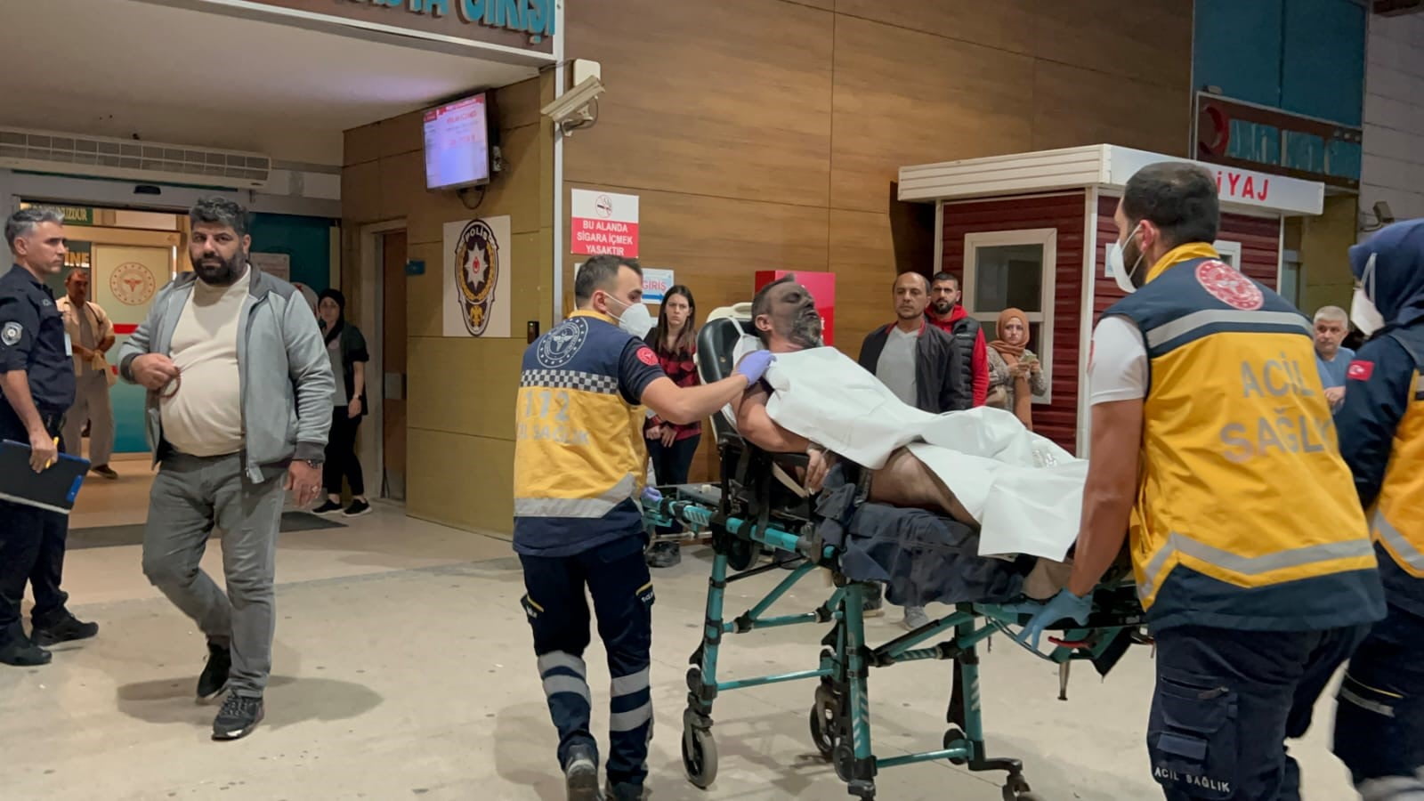 Bursa’nın İnegöl ilçesinde Organize Sanayi Bölgesi’nde bulunan atık su arıtma