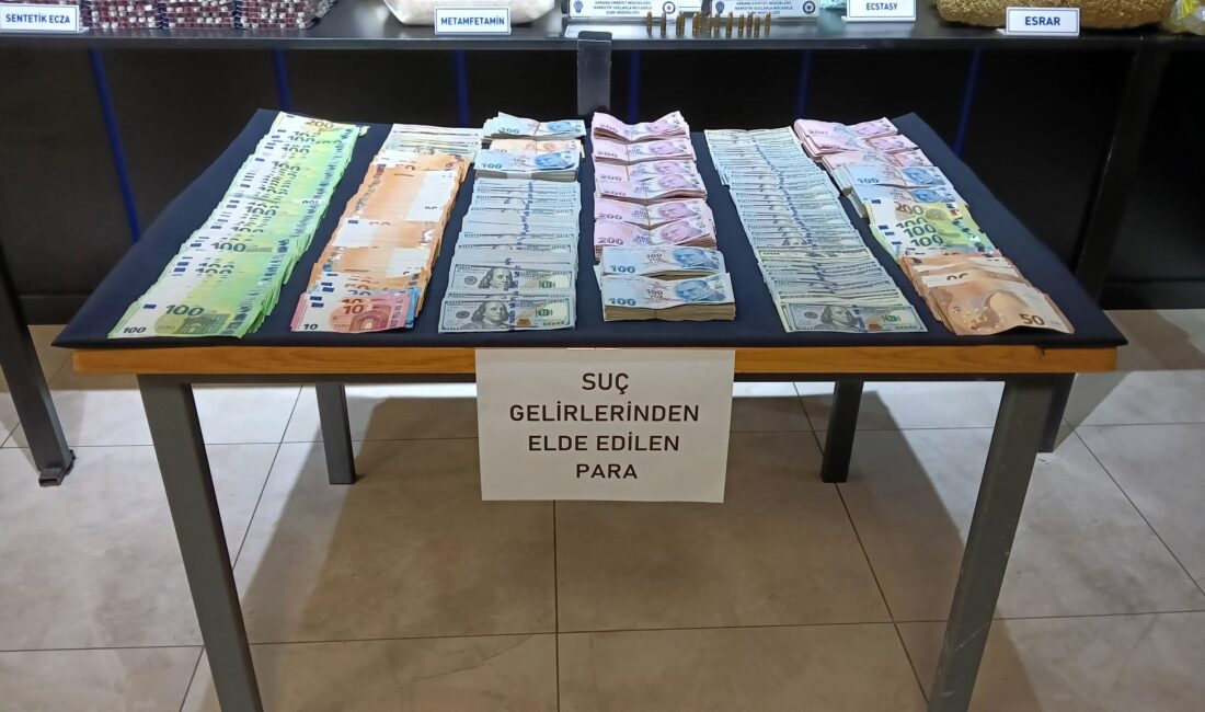 İçişleri Bakanı Ali Yerlikaya, yabancı uyruklu Jumakhan Ulus’un yönettiği uyuşturucu