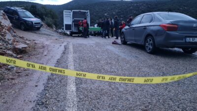 Muğla’nın Bodrum ilçesinde dün yol kenarında sarp arazide bulunan cesetlerin,