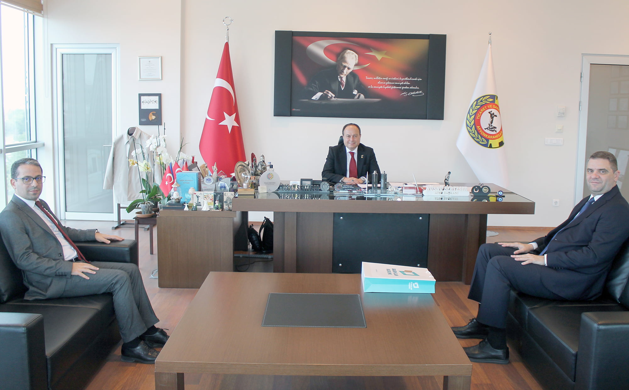 Basın İlan Kurumu Konya Bölge Müdürü Mehmet Feramuz Ayan ve