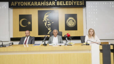 Afyonkarahisar Belediye Meclisi Kasım ayı toplantısında 2024 yılında uygulanacak gelir