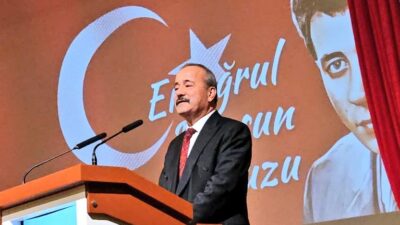 Ülkücü şehit Ertuğrul Dursun Önkuzu’yu anma programında konuşan MHP Afyonkarahisar