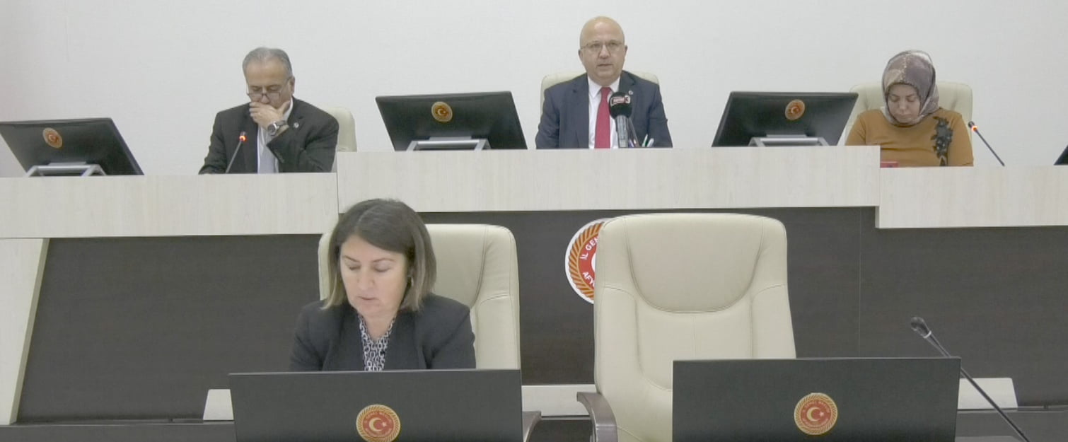 İl Genel Meclisi Kasım ayı 2.toplantısı İGM Başkanı Burhanettin Çoban