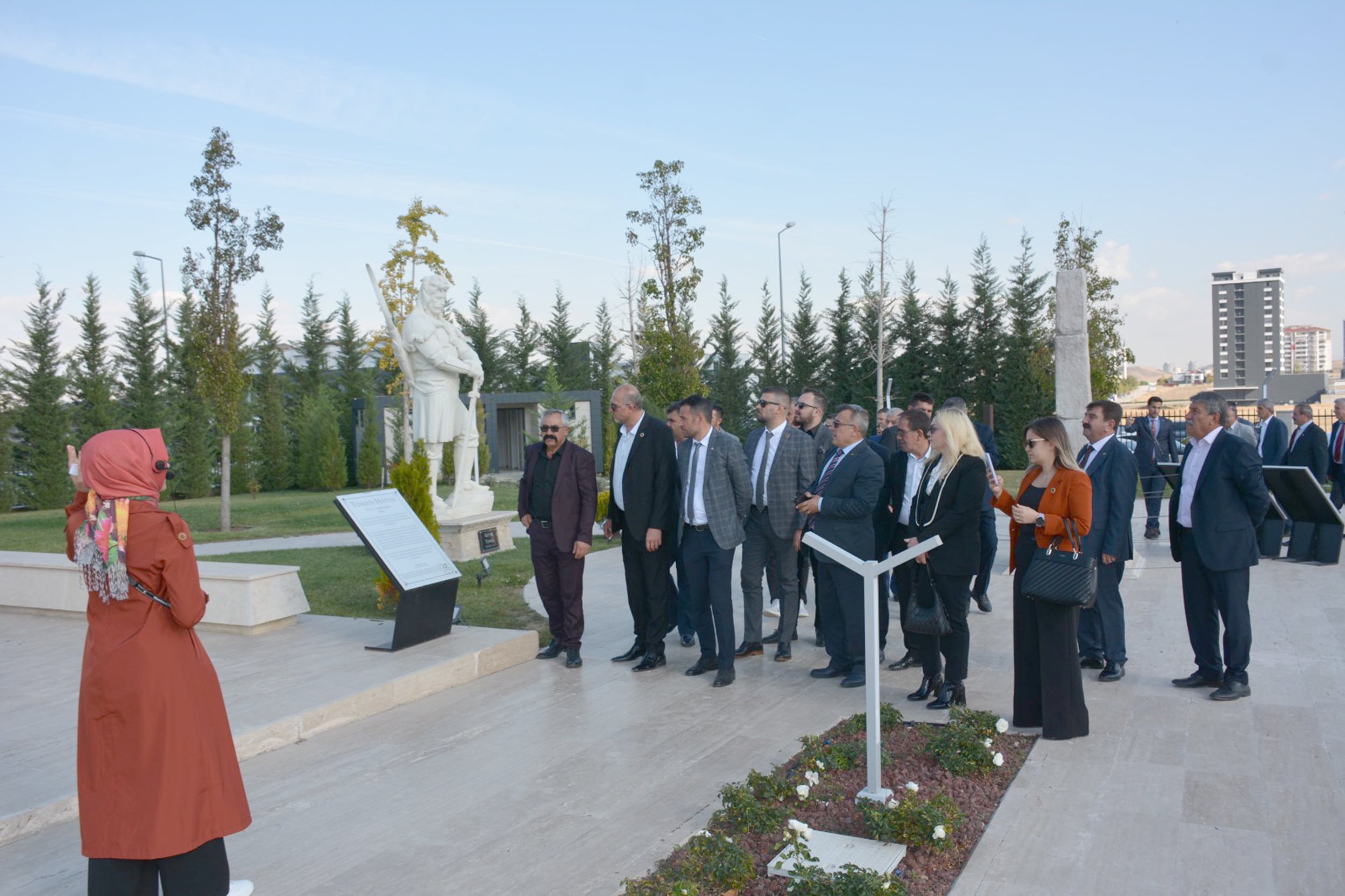 Milliyetçi Hareket Partisi Afyonkarahisar teşkilatının Ankara ziyaretinde yerel seçimlerle ilgili