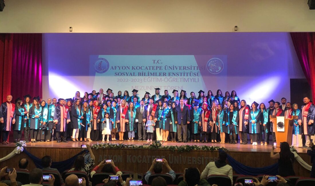 Afyon Kocatepe Üniversitesi Sosyal Bilimler Enstitüsü 2023-2024 Eğitim Öğretim Yılı
