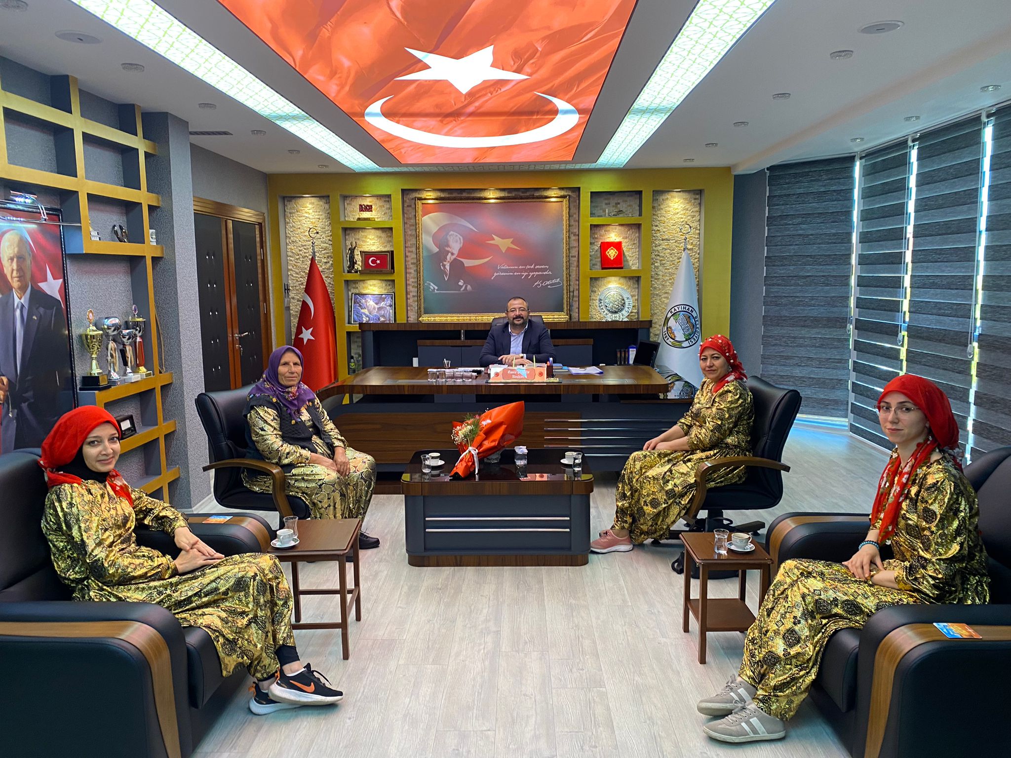 Kayıhan Belediye Başkanı Ömer Şahin, Frigya Kadın Ürünleri Pazarı için