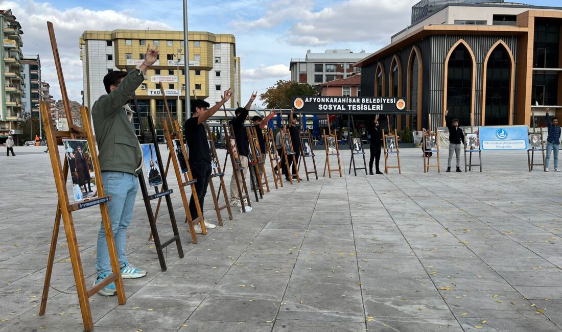 Ülkü Ocakları Afyonkarahisar İl Başkanı Oğuz Kağan Diler, 10 Kasım’da