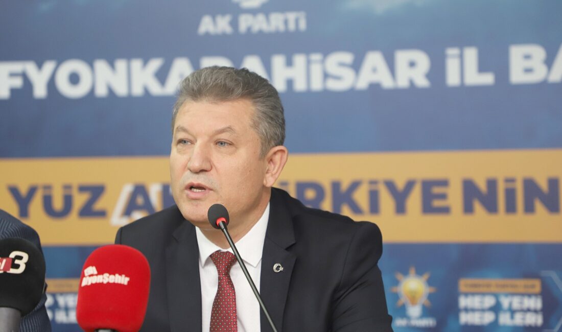 AK Parti’den Afyonkarahisar Belediye Başkan aday adaylığını açıklayan AK Parti