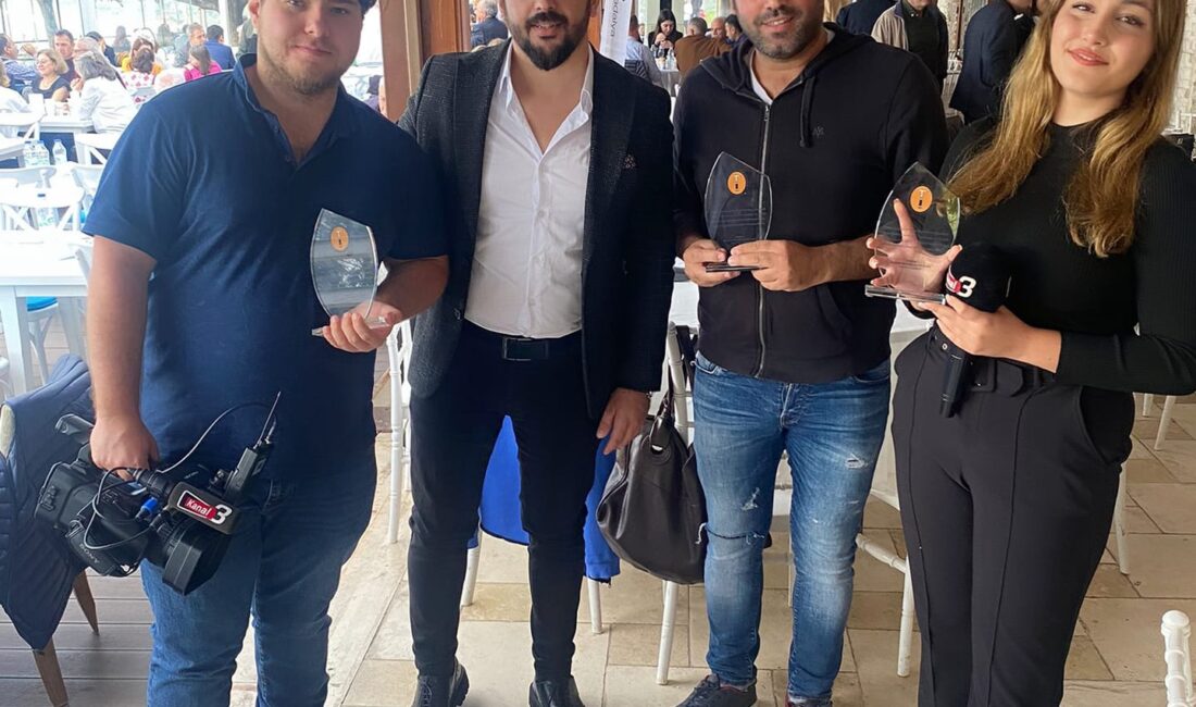 Jeoloji Mühendisleri Odası Antalya Şubesi tarafından düzenlenen geleneksel ödül töreninde