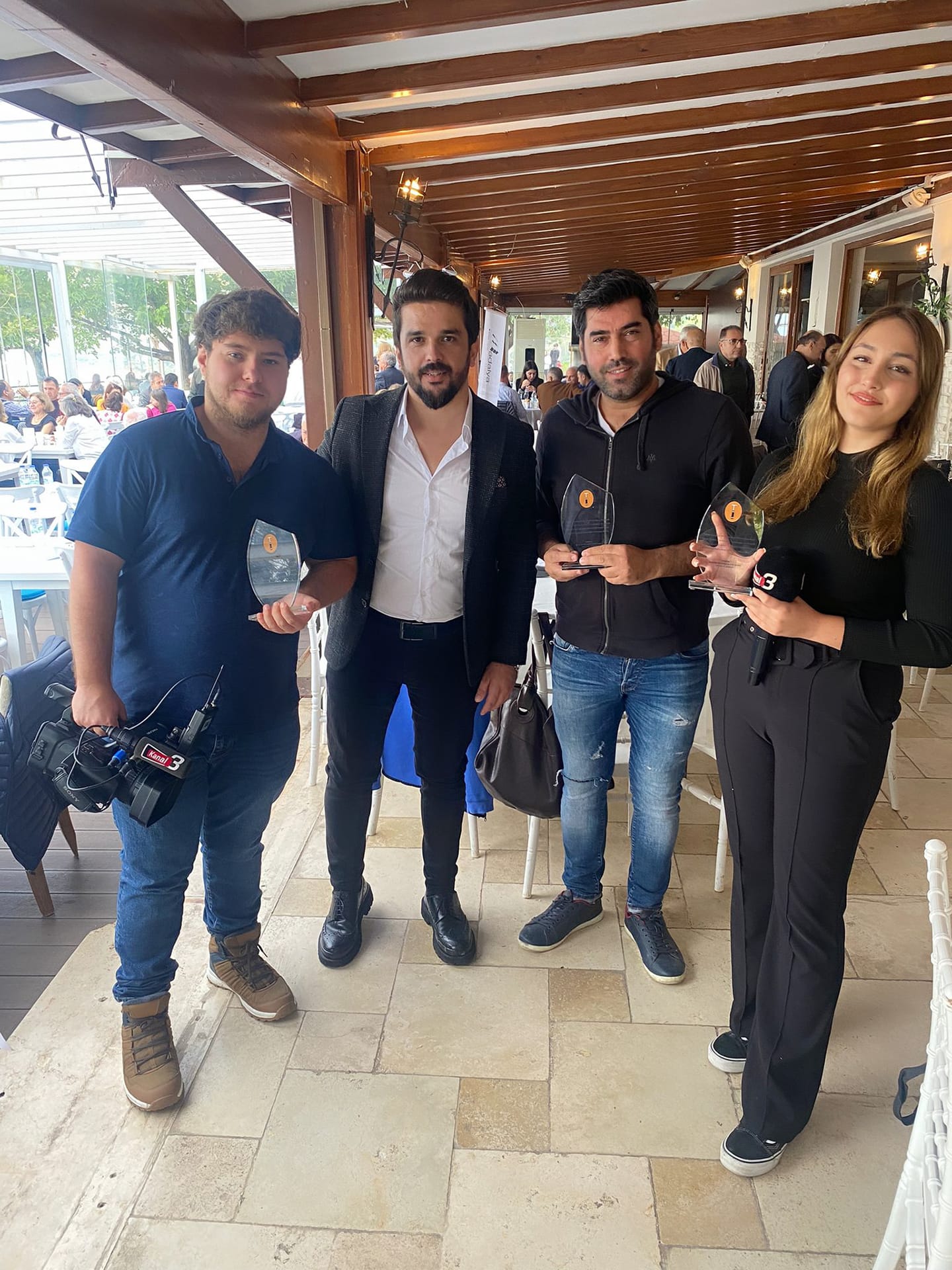 Jeoloji Mühendisleri Odası Antalya Şubesi tarafından düzenlenen geleneksel ödül töreninde