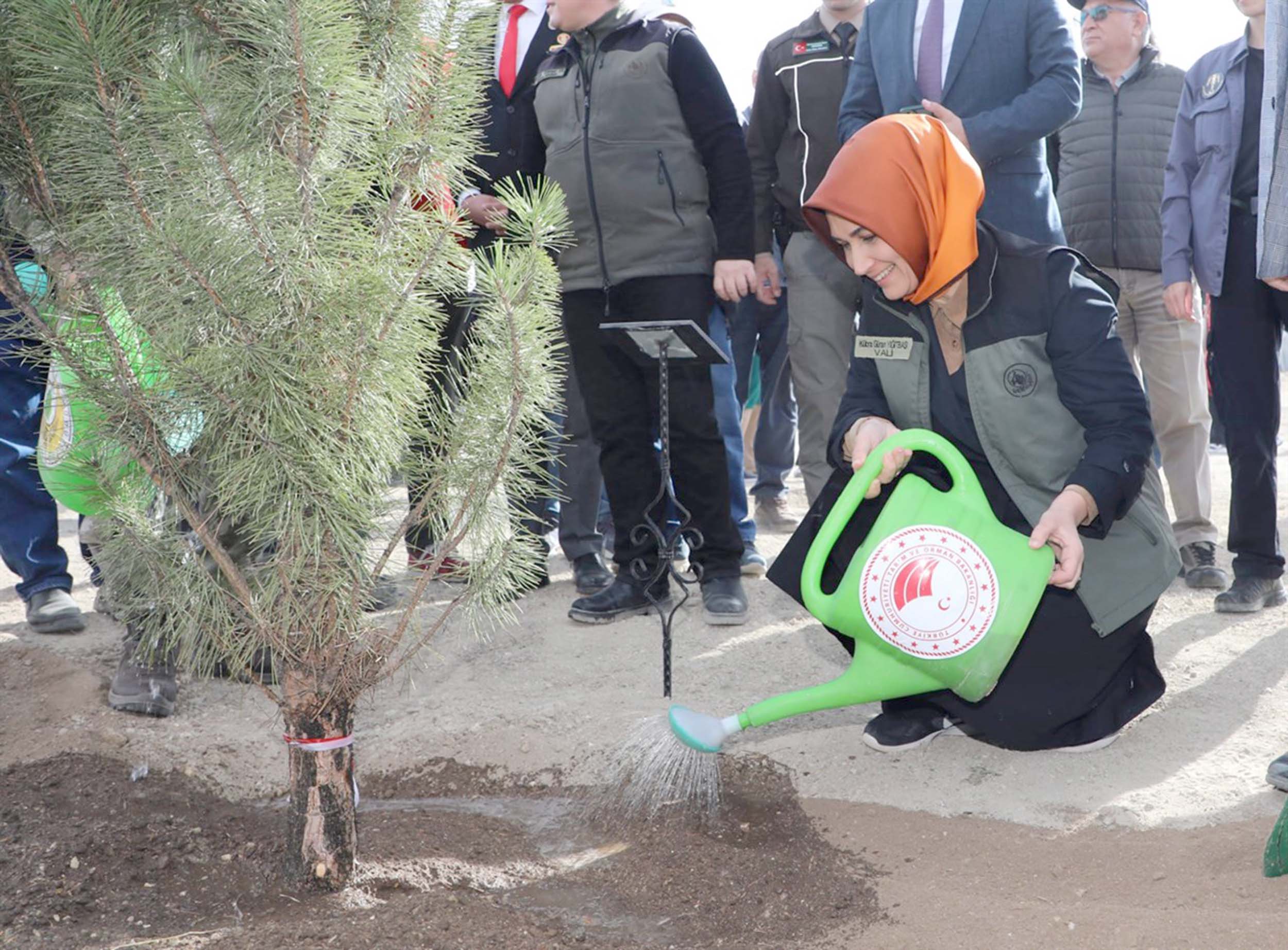   Milli Ağaçlandırma Günü kapsamında “Cumhuriyete Nefes, Geleceğe Nefes” sloganıyla
