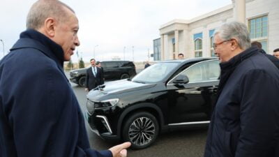 Cumhurbaşkanı Recep Tayyip Erdoğan, Kazakistan Cumhurbaşkanı Kasım Cömert Tokayev’e Türkiye’nin