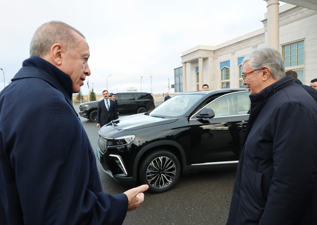 Cumhurbaşkanı Recep Tayyip Erdoğan, Kazakistan Cumhurbaşkanı Kasım Cömert Tokayev’e Türkiye’nin