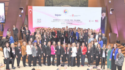 Türkiye’nin Girişimci Kadın Gücü Yarışması Ödül Töreni’nde konuşan TOBB Başkanı