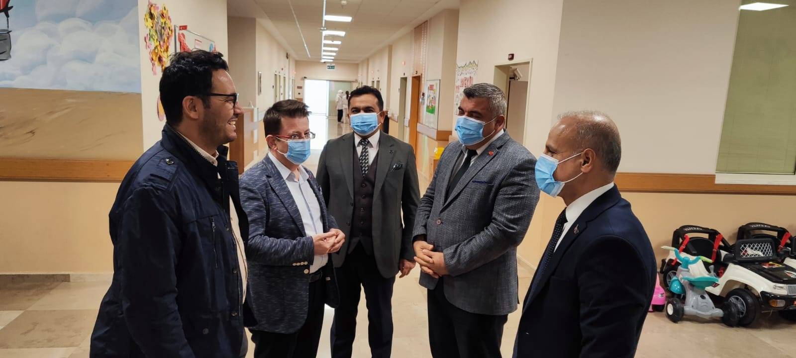 AFSÜ Hastane Sınıfının öğrencisi minik misafirler, Afyonkarahisar İl Milli Eğitim