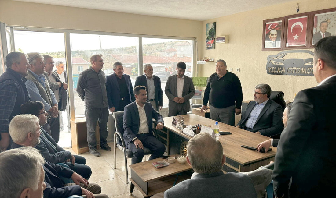 AK Parti Afyonkarahisar Milletvekili Av. Ali Özkaya il merkezi ve