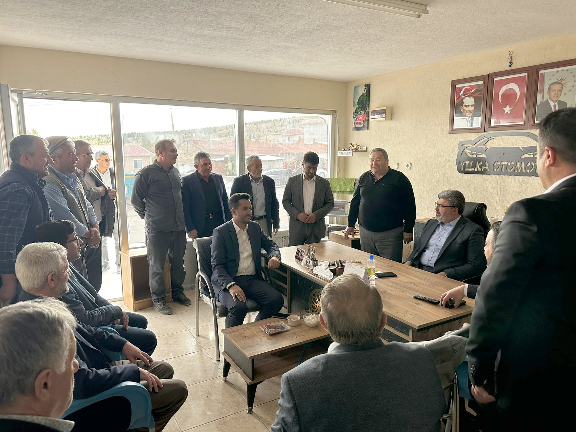 AK Parti Afyonkarahisar Milletvekili Av. Ali Özkaya il merkezi ve