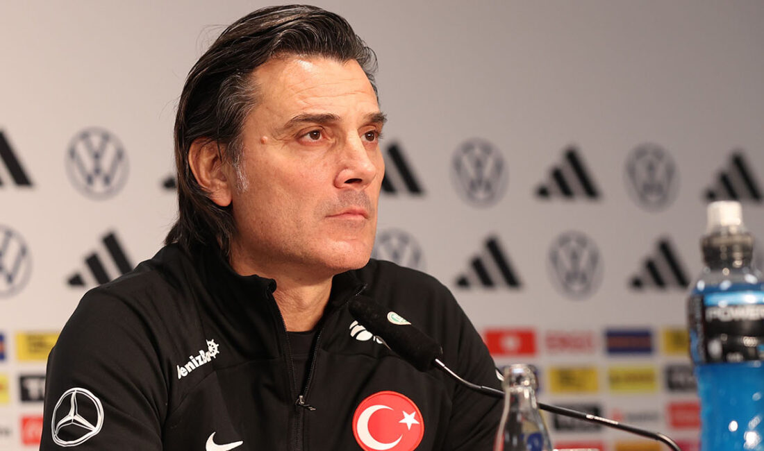 A Milli Futbol Takımı Teknik Direktörü Vincenzo Montella, deplasmanda Almanya