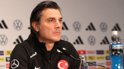 A Milli Futbol Takımı Teknik Direktörü Vincenzo Montella, deplasmanda Almanya