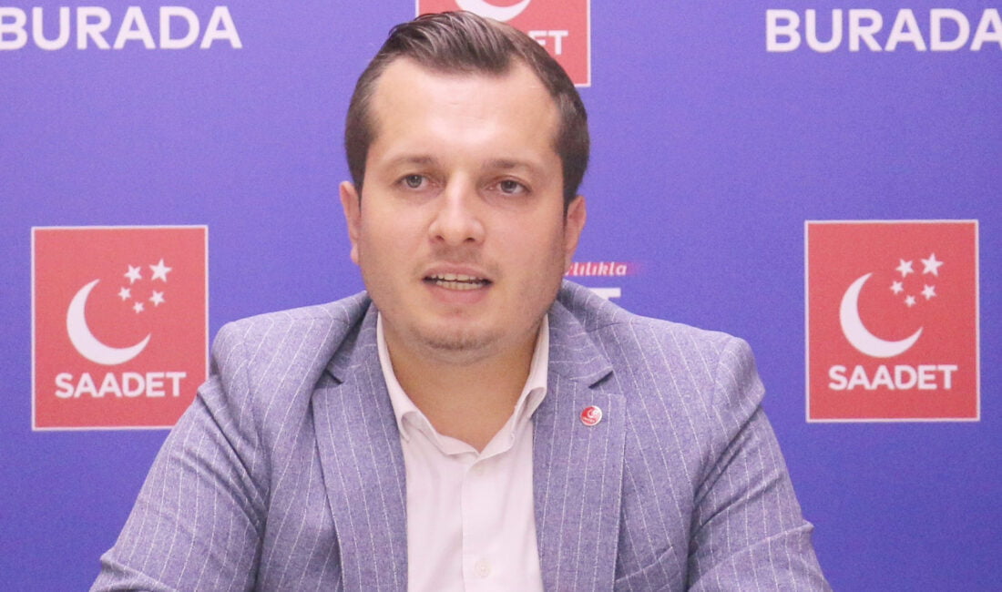 Yerel seçimler konusunda açıklamalar yapan Saadet Partisi İl Başkanı Beytullah