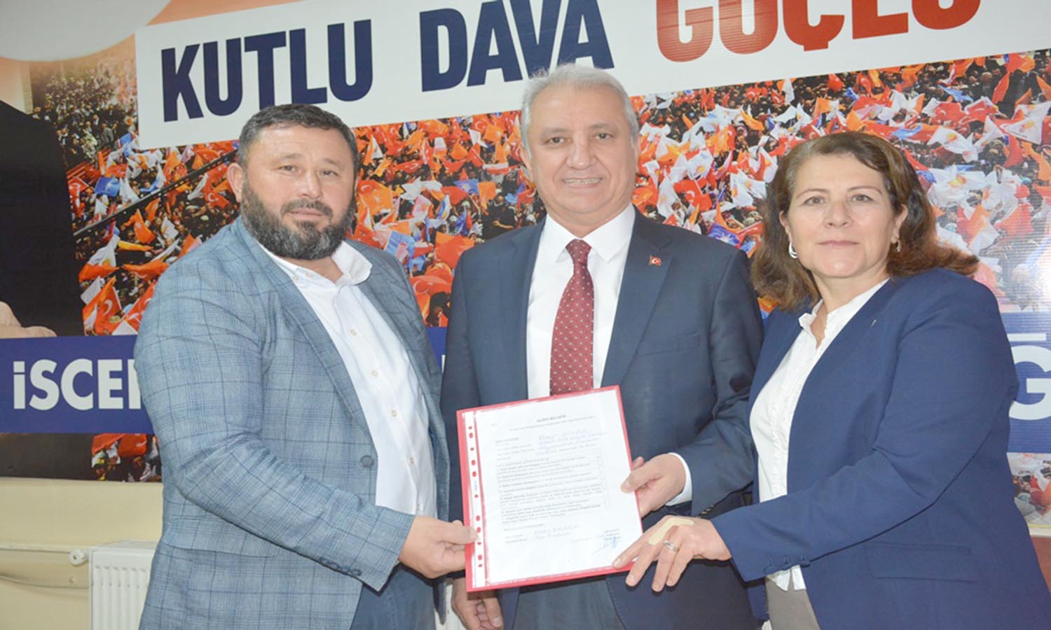 Emekli Binbaşı Hüseyin Şimşek, AK Parti İscehisar Belediye Başkan aday