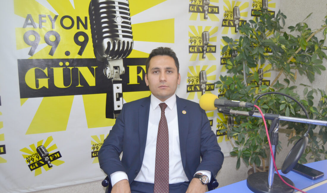 Gün FM’e konuk olan İhsaniye Kaymakamı İsmail Bildirici herkesi yeni