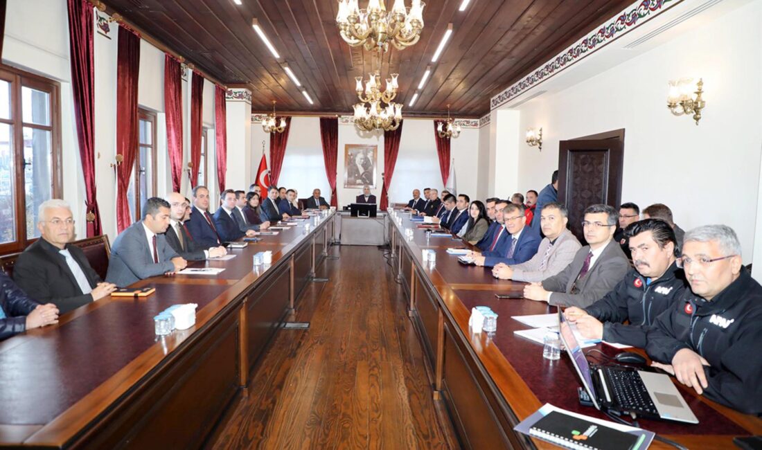 2023-2024 Kış Tedbirleri Toplantısı Vali Doç. Dr. Kübra Güran Yiğitbaşı